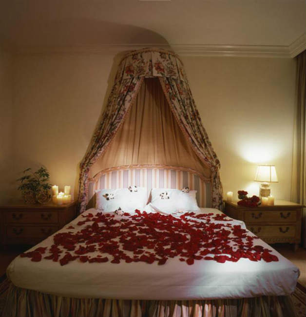 Спальня в романтическом стиле
