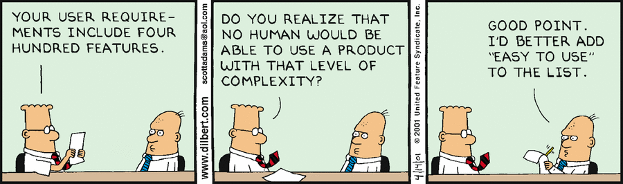 Dilbert complexity