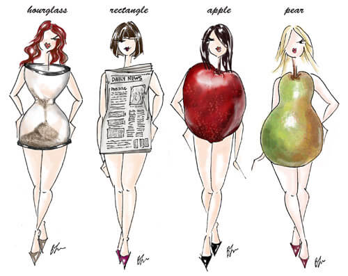 different body shapes