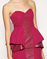 peplum dress