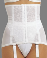 white waist cincher