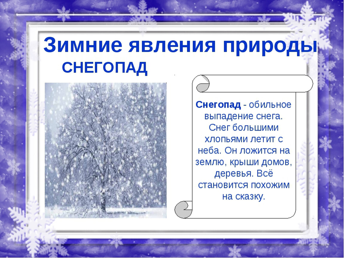 Тема снежок. Явления природы зимой. Текст о зимних явлениях природы. Зимние явления для детей. Презентация на тему зима.