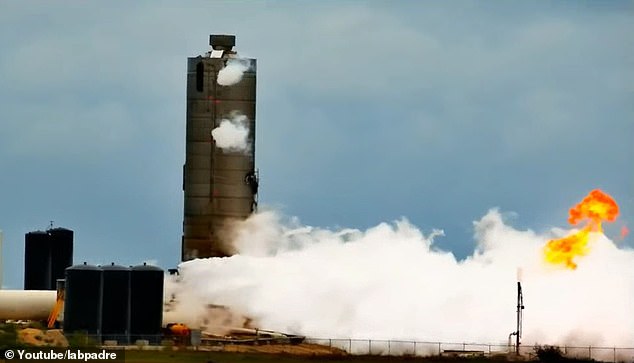 This was the fourth Starship rocket that has been lost while testing - all of the the previous vessels also imploded during testing. It began smoking shortly after the test began