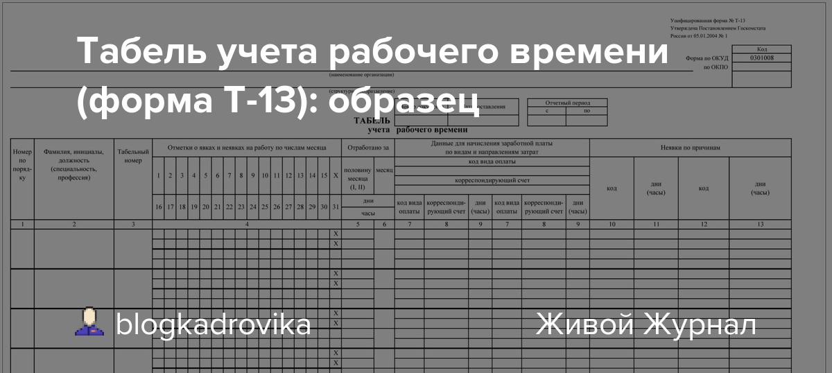 Первичный табель учета рабочего времени. Форма т-13 табель учета. Табель учета т12. Форма учета т13 т 13. Формы табеля учета рабочего времени т-12 и т-13.