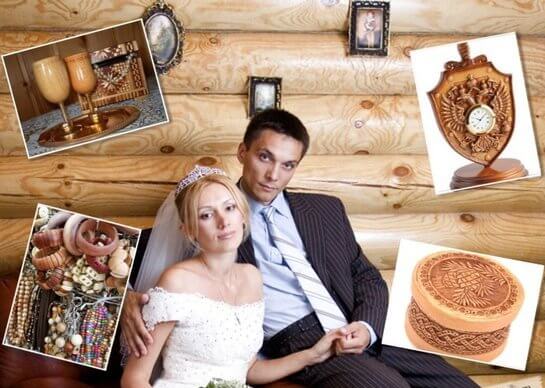На деревянную свадьбу дарят все деревянное