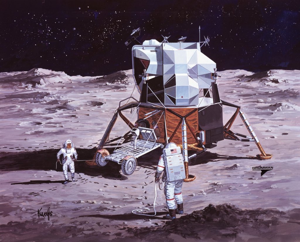 Лунный Ровер Аполлон 11