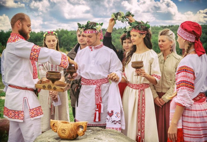 Славянская свадьба на 5 годовщину