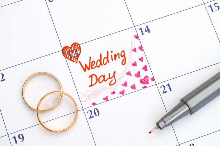 Тест на дату свадьбы