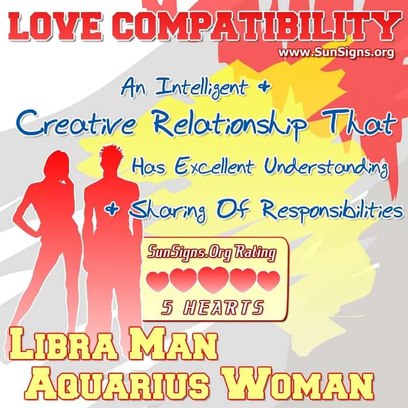 libra man aquarius woman