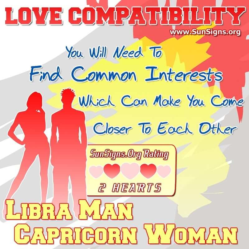 libra man capricorn woman