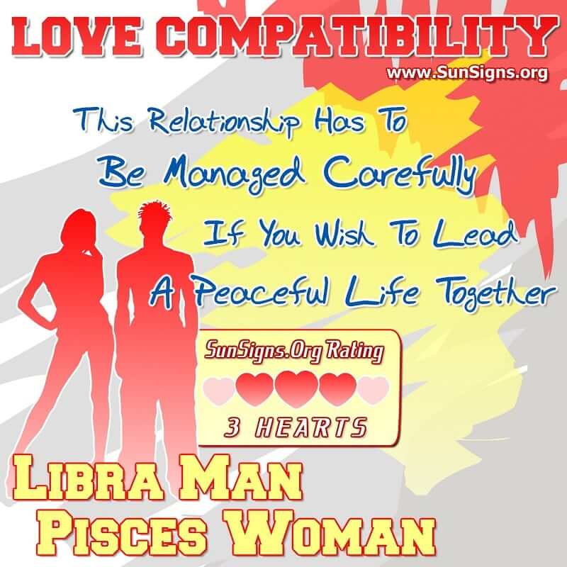 libra man pisces woman