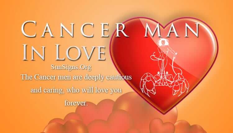 cancer man in love