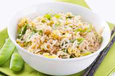 Egg Fried Rice with Sugar Snap Peas - Weight Loss Resources