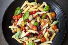 Roasted Mediterranean Vegetable Pasta - Weight Loss Resources - Dinner Day 2