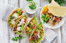 Chicken and Salad Tacos - Weight Loss Resources