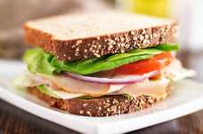 Turkey and Salad Sandwich - Weight Loss Resources - Lunch Day 1